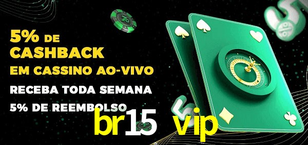 Promoções do cassino ao Vivo br15 vip